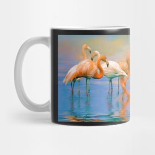 Caribbean Flamingos Mug